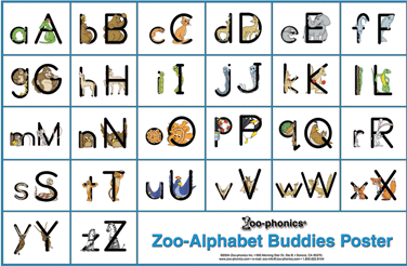 Zoo-phonicsアルファベット